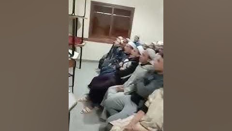 قراءة القران الكريم اثناء مباراة المغرب