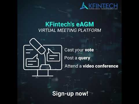 KFintech's e-AGM - Virtual Meeting Platform