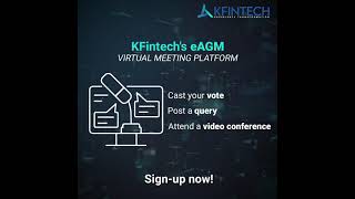 KFintech's e-AGM - Virtual Meeting Platform