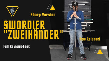 Swordier’s New “Zweihänder” Released – Full Review & Test of This 8.4lb Beast! What Do You Think?