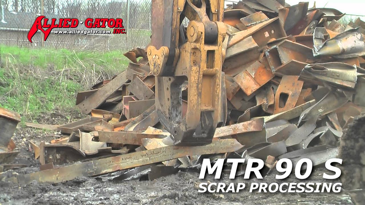 AlliedGator Rebar & Scrap Processing MTR 90 S Mobile Shear