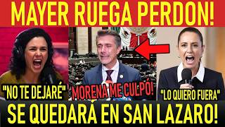 ULTIMA HORA ¡MAYER REGRESA! MORENA FÚRICO EXIGEN SU SALIDA. LO HUMILLAN EN VIVO. RENIEGA DE AMLO
