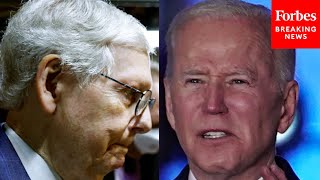 JUST IN: McConnell Claims Biden Judicial Nominee's Positions Are 'Wildly Divorced From Reality'