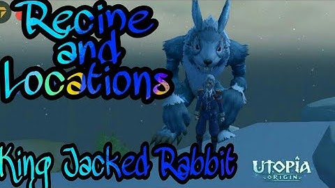 Utopia: Origins - How to tame the King Jacked Rabbit / Feed Recipe / Bamboo Locations