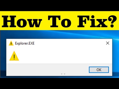 تصویری: نحوه رفع خطای برنامه Explorer.exe