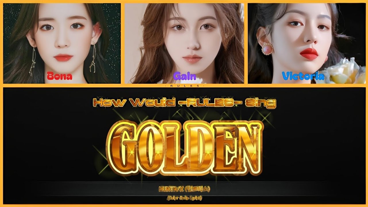 How Would -RULES- Sing 'Golden' by HUNTR/X (헌트릭스) (Color Code Lyrics ...