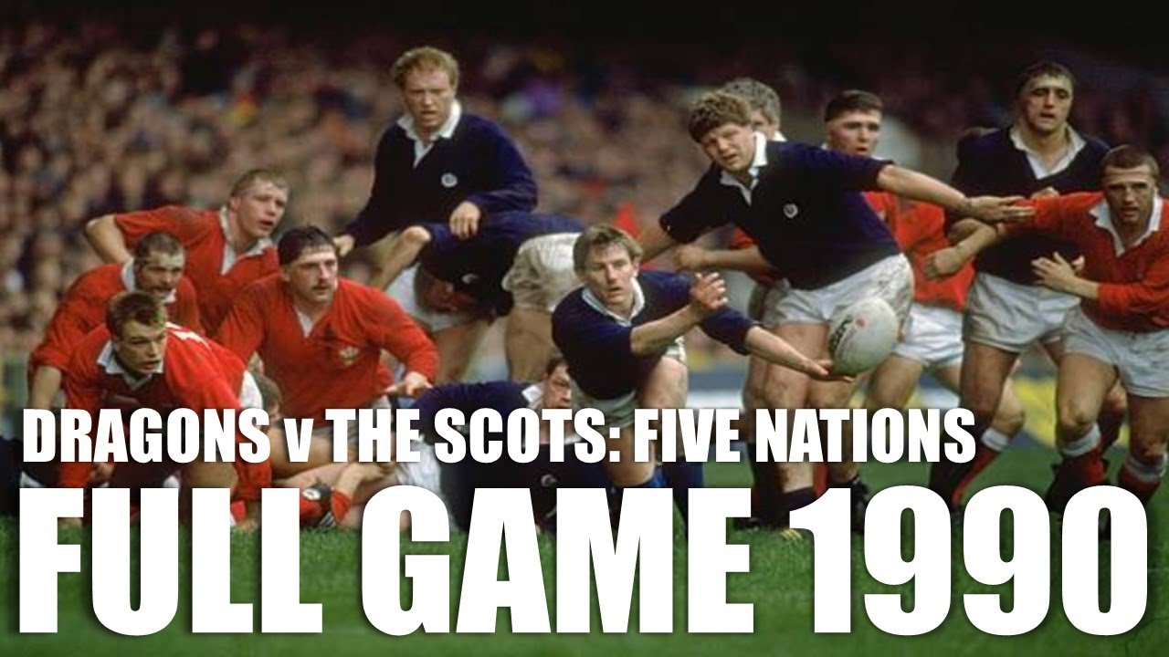 Wales v Scotland | 1990 Five Nations | Full Game