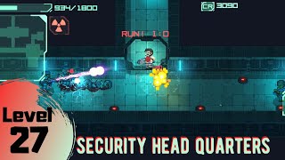 Endurance Space Shooting Level 27 security head quarters walkthrough | Android iOS screenshot 4