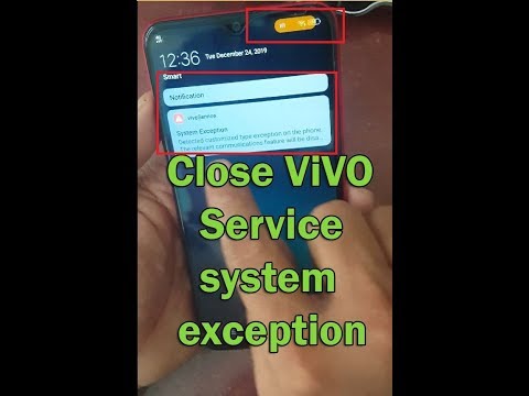 Close / Turn Off ViVO Service system exception