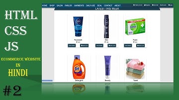 How To Create a Website In HTML/CSS & JAVASCRIPT || PART - 2 || website kaise banaye || In Hindi ||