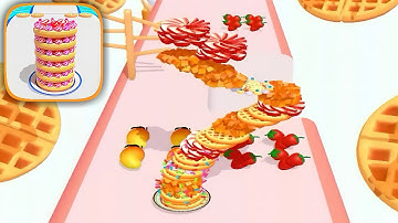Pancake Rush All Levels Mobile Walkthrough iOS,Android Gameplay New Update Game Max Level #155