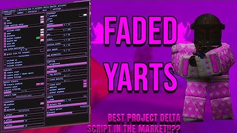 ❗👹Faded.Yarts | BEST PROJECT DELTA SCRIPT IN THE MARKET!!?? | RAGE CHEAT MONTAGE 👹❗