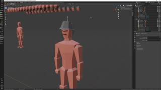 Generating random lowpoly helmets using blender and python