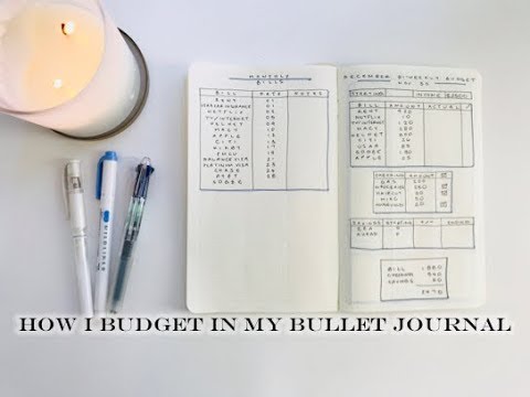 december 2017 budget with me bullet journal youtube household budget sheet