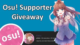 Spin The Wheel To Win osu! Supporter - 10,000 Subscriber Special