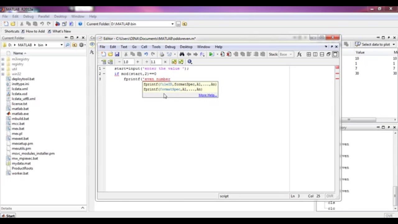 Even or odd check and summation using matlab - YouTube