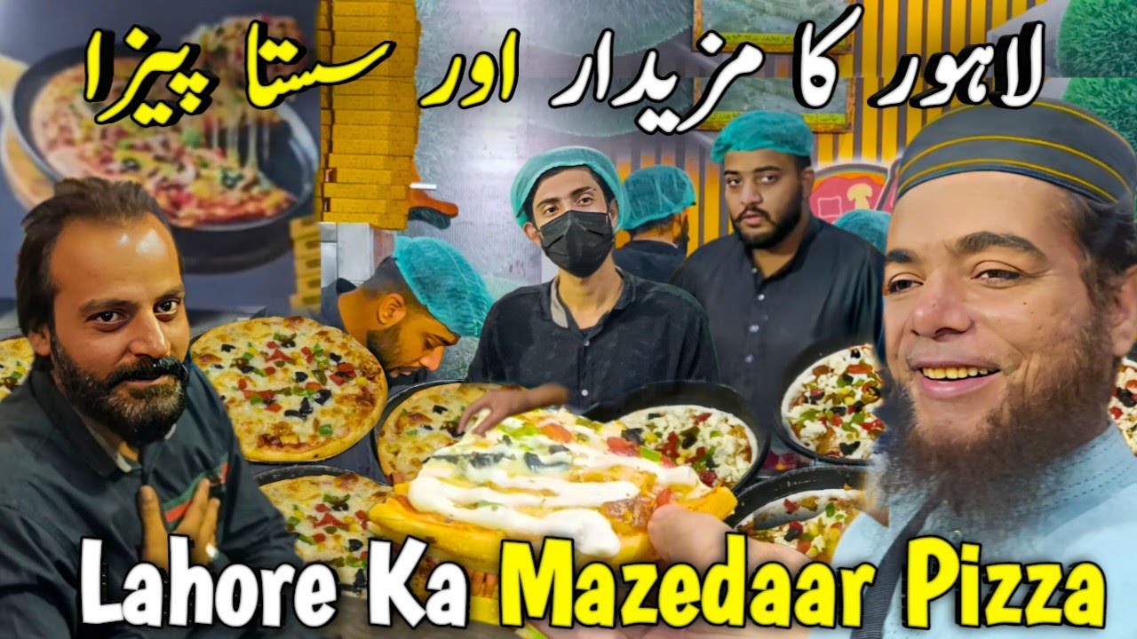 Pakistan Chachu R Chachu G Lahore k Mazedar or Sasty pizza wali shop par pohanch Gaye ...