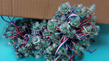 12V WS2811 rectangular RGB LED pixel lights - kutop.com