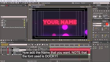 NEON Free 2D Intro Template   After Effects Intro Template