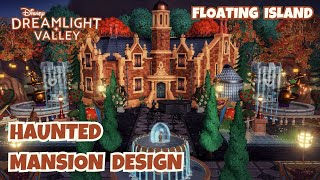 HAUNTED MANSION ACADEMY BUILD 🍂 | Disney Dreamlight Valley | Dark Academia Floating Island Design