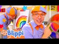 Learning Colors Together!🌈 | Blippi Songs 🎶| Educational Songs For Kids