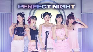 LE SSERAFIM - Perfect Night (Official Instrumental/99%) Resimi
