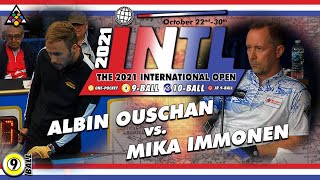 9-Ball - Albin Ouschan Vs Mika Immonen - 2021 International Open