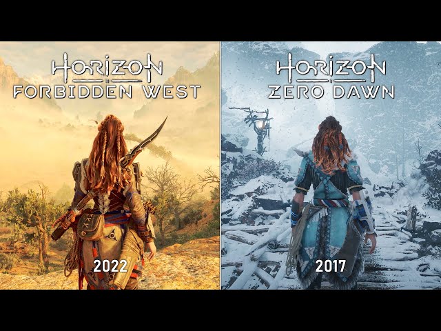 Horizon Forbidden West Tech difference : r/PS4