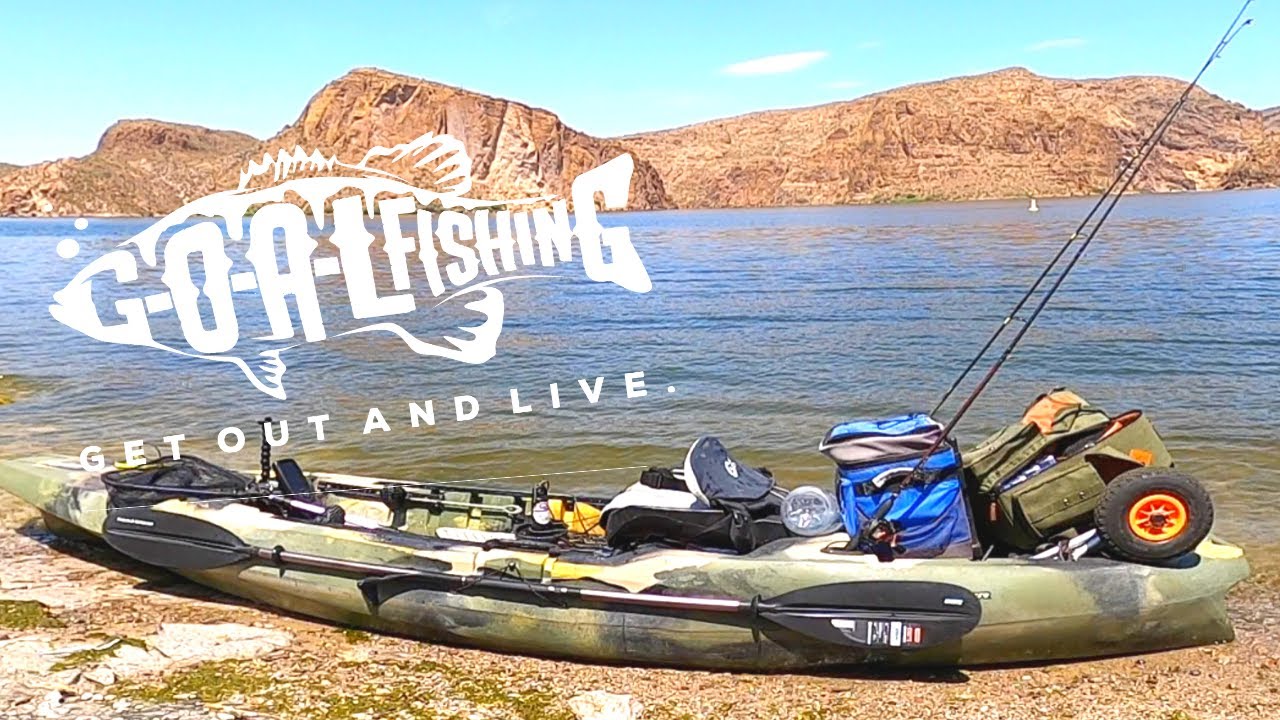 Field and Stream Shadow Caster Fishing Kayak // MY SET UP 