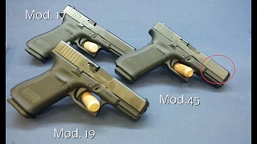 Was ist der Unterschied zwischen Glock 17 und 19?