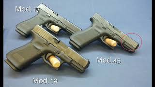 Die Glock 17 Vs. 19 Vs. 45 - Kurzvorstellung Und Technik Review Deutsch