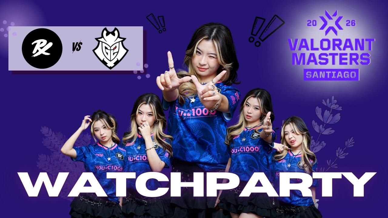 [VCT WATCHPARTY] PRX VS G2 VCT MASTER SANTIAGO!!!! #MastersCostream