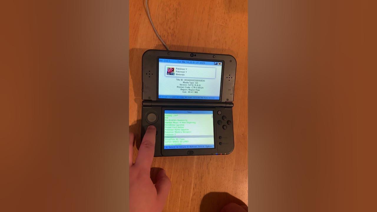 How to Delete 3ds Games on a MODDED 3DS shorts YouTube