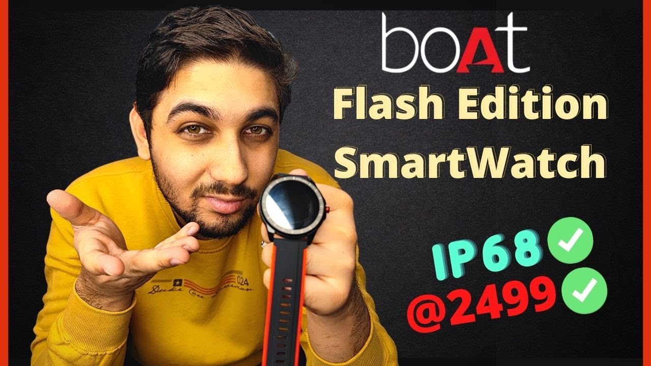 Boat Watch Flash(Red) Unboxing Initial Impression⚡️ Best Under 3000 in