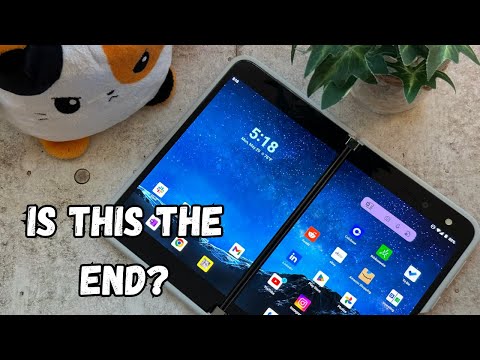 Microsoft Surface Duo in 2023 - No More Support?