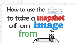 how to take a snapshot of an image from cricut design space #snippingtool #diy  #cricutmade #cricut