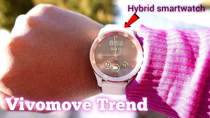 Trend YouTube vivomove Review // Smartwatch & In-Depth Garmin Tutorial - Hybrid