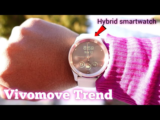 Garmin vivomove Trend Hybrid Smartwatch 