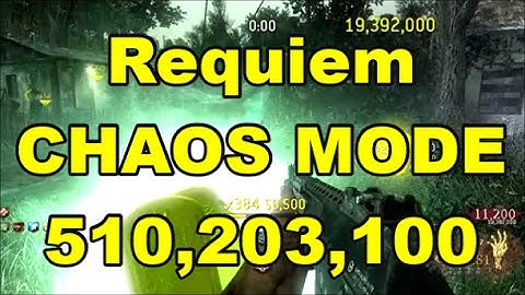 Requiem CHAOS MODE Solo 510,203,100 + Commentary Custom Zombies UGX beta
