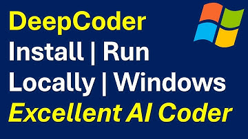 DeepCoder LLM on Windows: Install and Run Locally DeepCoder - Small Excellent AI Coder Model