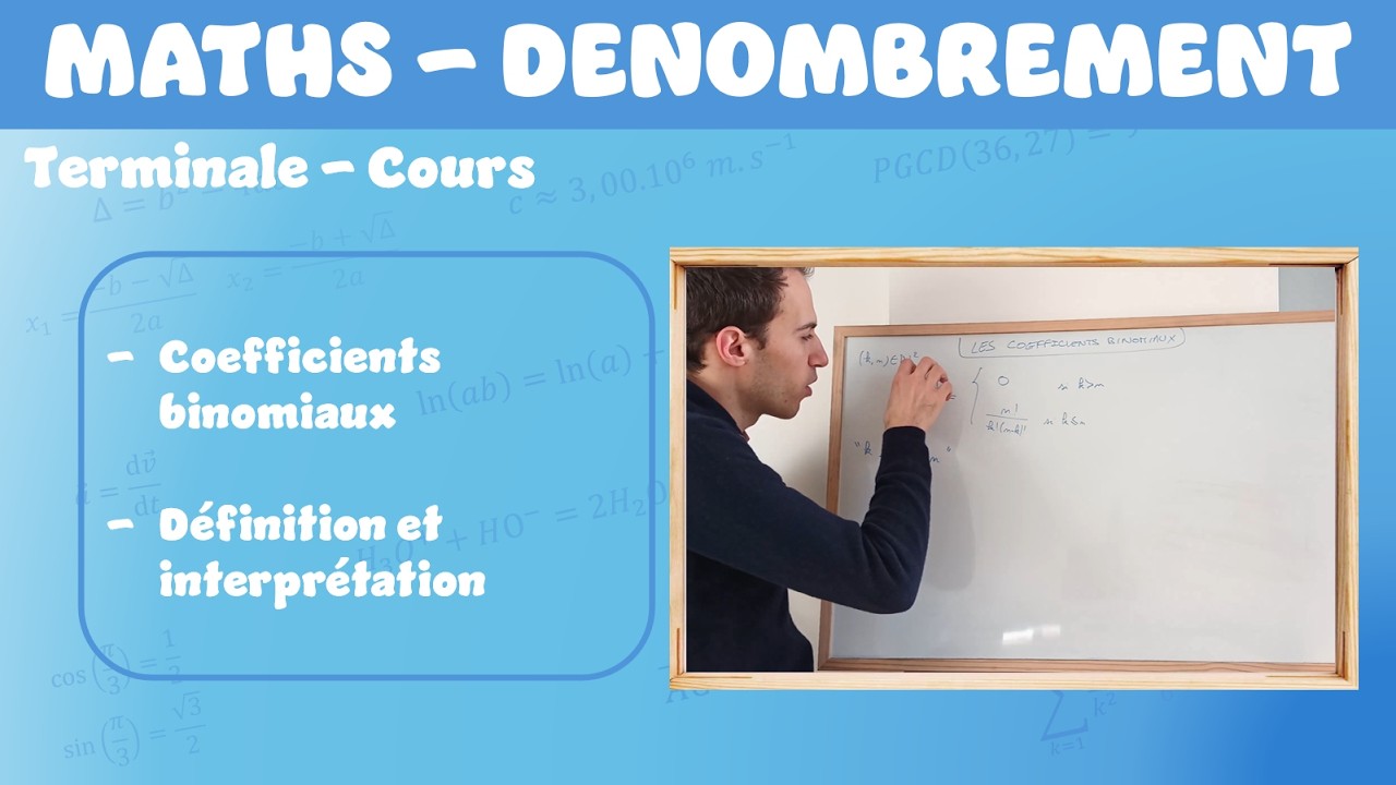 [Maths][Terminale] Définition des coefficients binomiaux