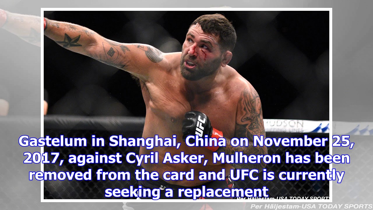 Ufc statement on james mulheron