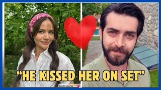 Barış Baktaş Kissed Yağmur On The Set Yesterday.
