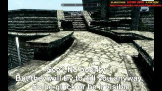 Skyrim - Killing Vittoria Vici