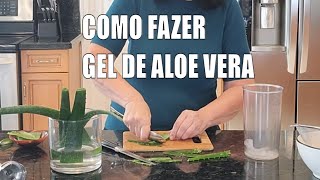 Como Fazer o Gel de Aloe Vera para Rosto e Cabelo