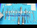 Instrumental básico para extracción dental