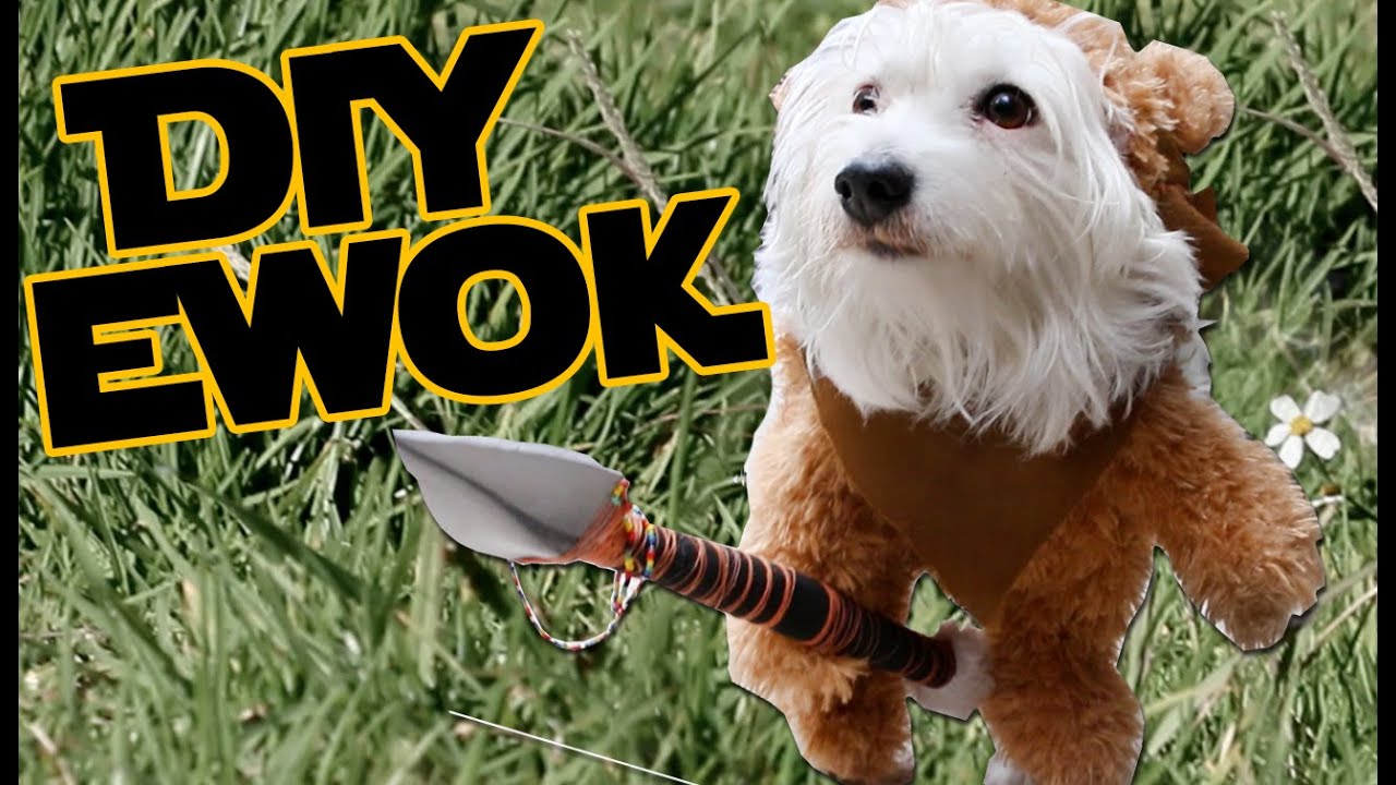 hacer un disfraz para tu Ewok - YouTube