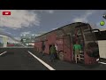 Bus Simulator ultimate : The rainy road driving Gameplay