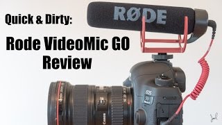 Rode VideoMic GO Review: Autofocus Noise!