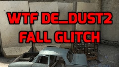 CS:GO - Taking Glitched Fall Damage on de_dust2